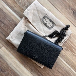 Gucci GG Marmont chain wallet